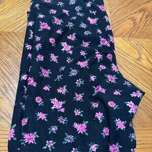 Women’s Terra & Sky leggings 1X full length Floral
